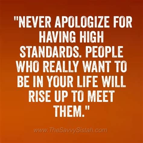 High Standard People Quotes Quotesgram