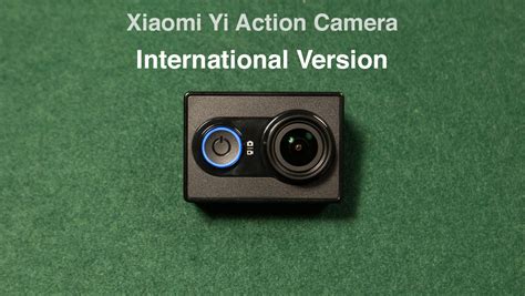 The yi action camera is the first action camera released by the chinese electronics manufacturer yi technology. Xiaomi Yi action camera - International Version - el ...