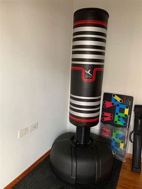 Domyos Free Standing Punching Bag Sports Equipment Exercise And Fitness