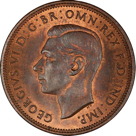 Halfpenny Pre Decimal Coin Type From United Kingdom Online Coin Club