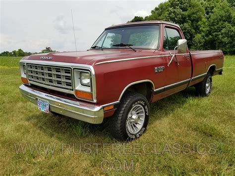 1985 Dodge W150 12 Ton Lomg Bed 4x4 85 Power Ram Royal Se Prospector