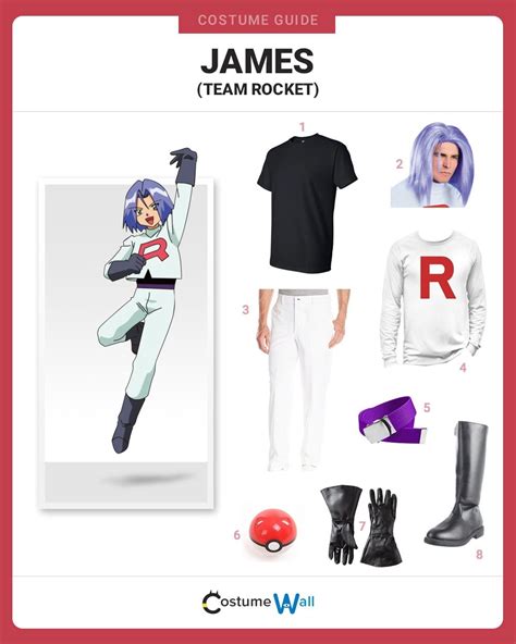 See more ideas about team rocket costume, team rocket, pokemon costumes. Dress Like James from Team Rocket | Team rocket costume, Team rocket, Team rocket cosplay