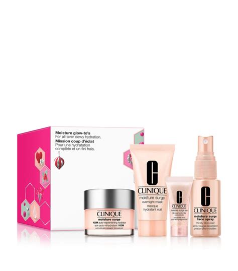 Clinique Moisture Glow Tos For All Over Dewy Hydration T Set