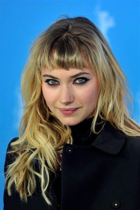Pin By My Moses On I M Gemini Imogen Poots Hairstyles With Bangs Grunge Hair