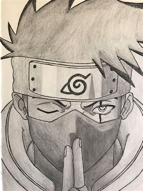 Naruto Shippuden Drawings Kakashi