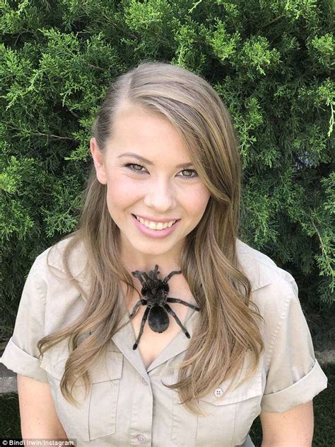 I'm glad steve's good heart passed on to his wonderful daughter. Man brands Australian Bindi Irwin 'stupid' for posing with ...