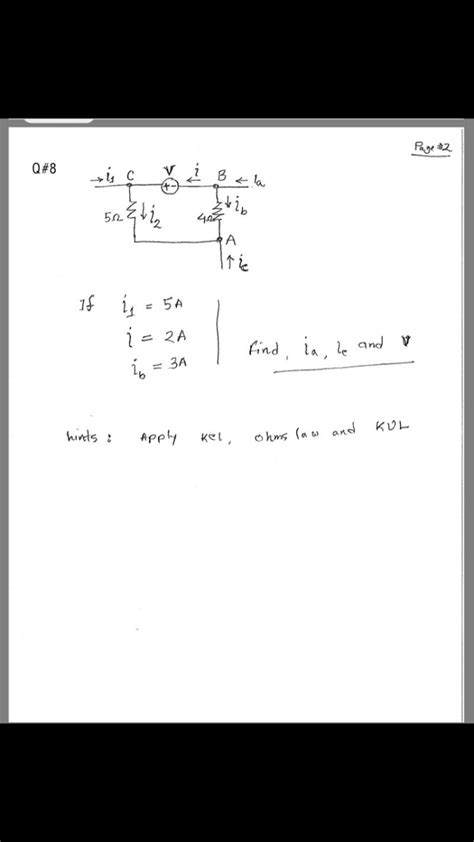 Solved Q8 2 Gndl And V 13a