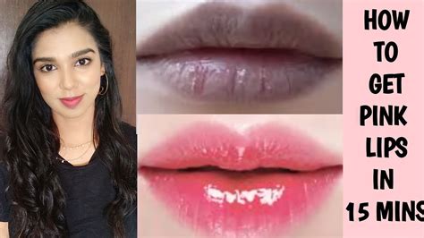 How To Get Pink Lips Naturally Lip Care Routine For Rosy Pink Lips