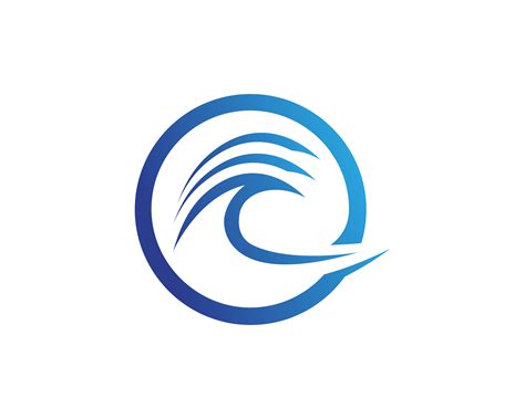 Waves Beach Logo And Symbols Template Icons App 619358 Vector Art At