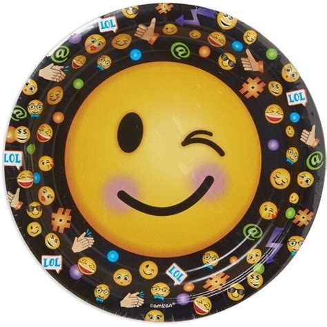 Lol Emoji 9 Plates