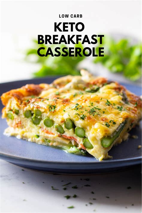 Easy Keto Breakfast Casserole Green Healthy Cooking