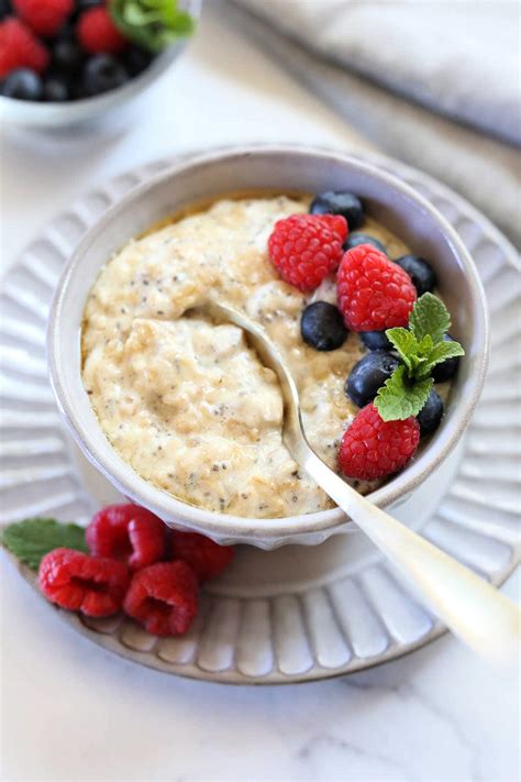 High Protein Oatmeal Quick And Easy Recipe Delightful Mom Food