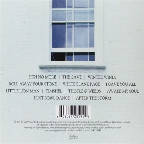 Cd Mumford And Sons Sigh No More Importado Universal Music