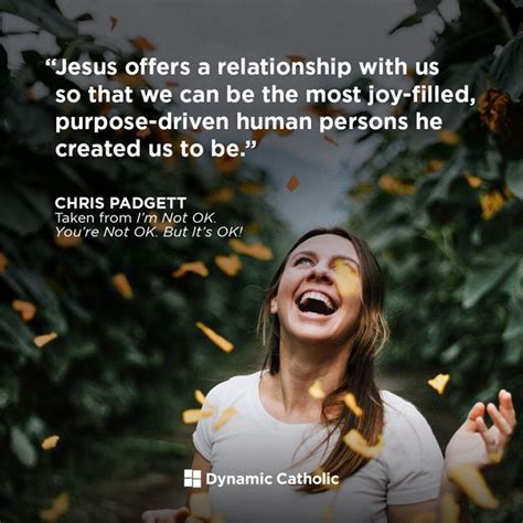 Jesus Offers A Relationship With Us So That We Can Be The Most Joy
