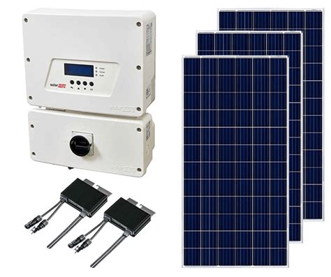 Poly String Inverter Ground Mount Solar Kit - Solaris