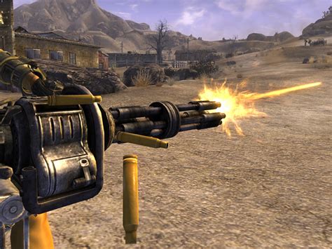 Image Minigun Firing Fallout Wiki Fandom Powered By Wikia