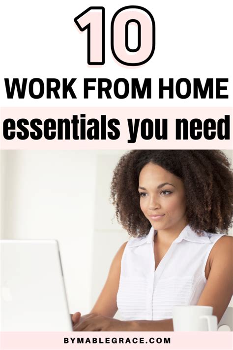 10 Work From Home Essentials You Absolutely Need By Mable Grace