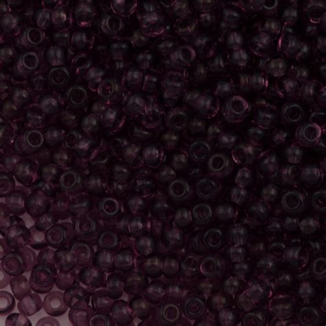 50g Czech Seed Bead 100 Amethyst 20060 Aura Crystals Llc