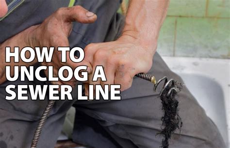 How To Unclog A Sewer Line Ben Franklin Bay Area