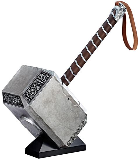 Hammer of thor in india. Marvel Legends - Thor Articulated Electronic Hammer ...