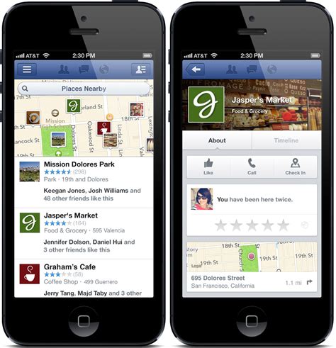 Facebook Refreshes Nearby Feature Rolling Out On Ios And Android