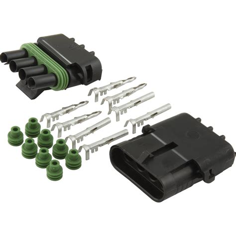 4 Position Weather Pack Set Kwik Wire Electrify Your Ride
