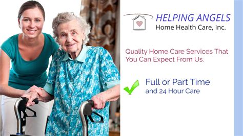 Helping Angels Home Health Care Who We Are YouTube
