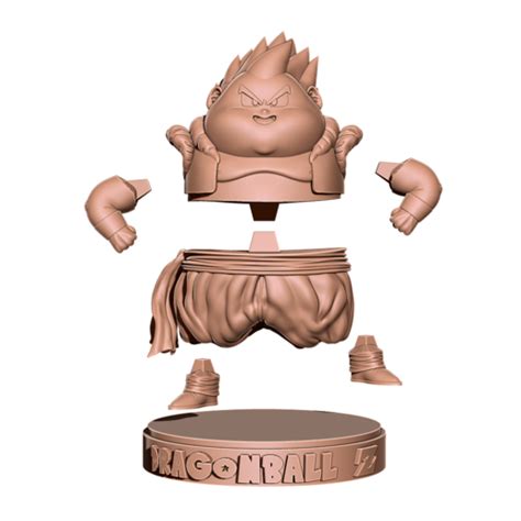 Gohan goku dragon ball printable. Download STL file Fat Gotenks - Dragon Ball Z • 3D printer template ・ Cults