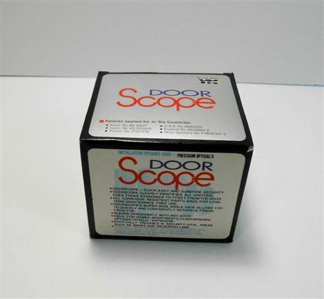 warnock hersey precision optical door scope new in box ebay
