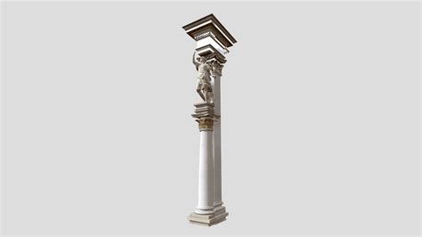 Roman Column 3d Model By Soransaad Soran7666 62084fd Sketchfab