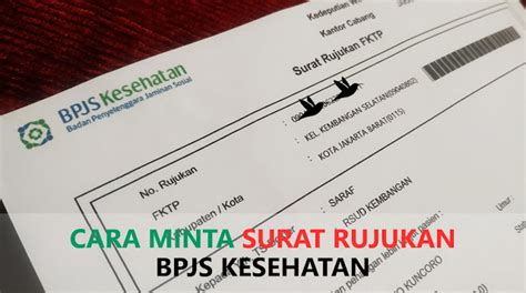 Cara Minta Surat Rujukan Bpjs Online Di Faskes 1 Atau Puskesmas Sampai Dikasih Pasien Sehat