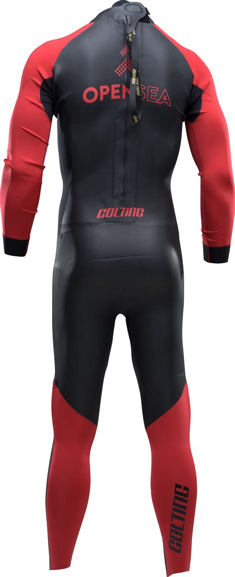 Colting Wetsuits Open Sea Wetsuit Heren Blackred L Online Outdoor Shop Campznl