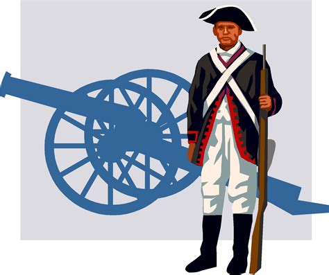 Collection Of Colonial Patriot American Revolution Clipart Png