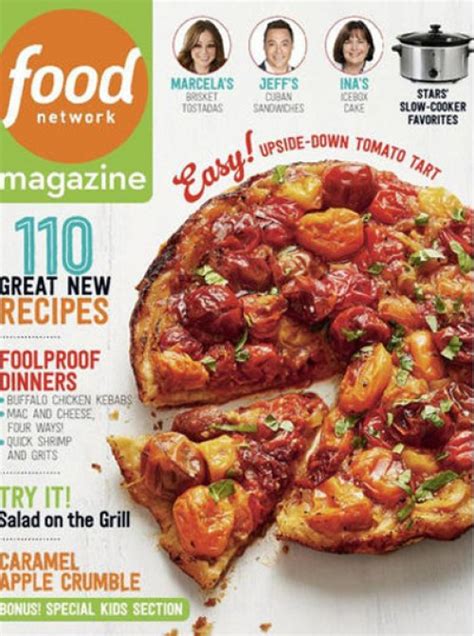 Food Network Magazine Subscription Food Network Magazine