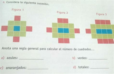 Figura 1 Figura 2 Figura 3 Anota Una Regla General Para Calcular El