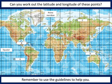 Reading Latitude And Longitude With Greater Accuracy Teach It Forward