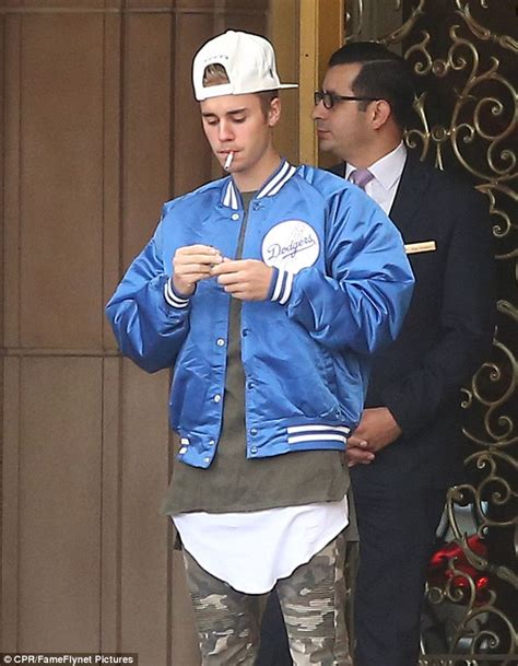 Justin Bieber Is Seen Smoking After Saying He Wanted To Quit In 2016