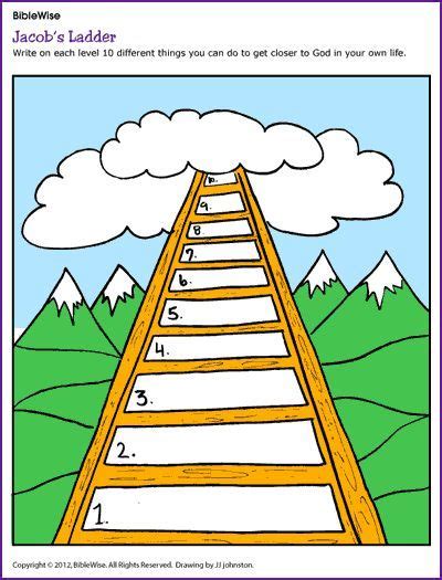 Preview and print this free printable coloring page by clicking on the. Library of jacob-s ladder jpg transparent library png ...