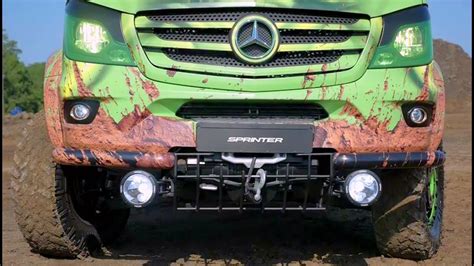 2016 Mercedes Sprinter Extreme Concept Crazy Truck Youtube