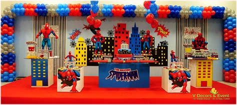 5 out of 5 stars. Themed Birthday Spiderman Decorations pondicherry ...