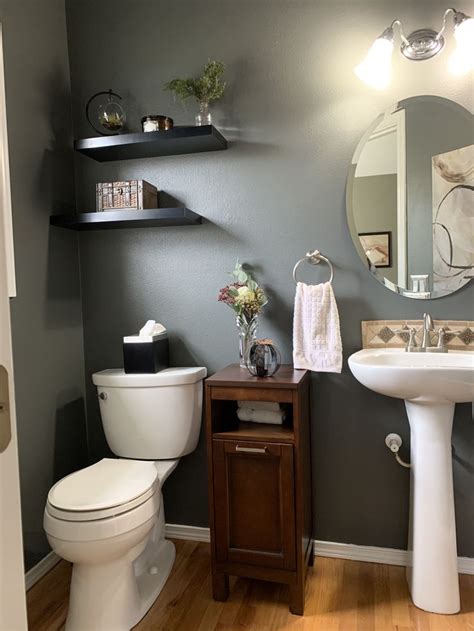Powder Room refresh | Room paint colors sherwin williams, Powder room