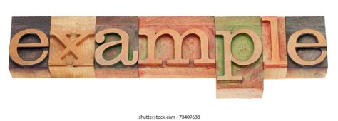 Example Word Images, Stock Photos & Vectors | Shutterstock