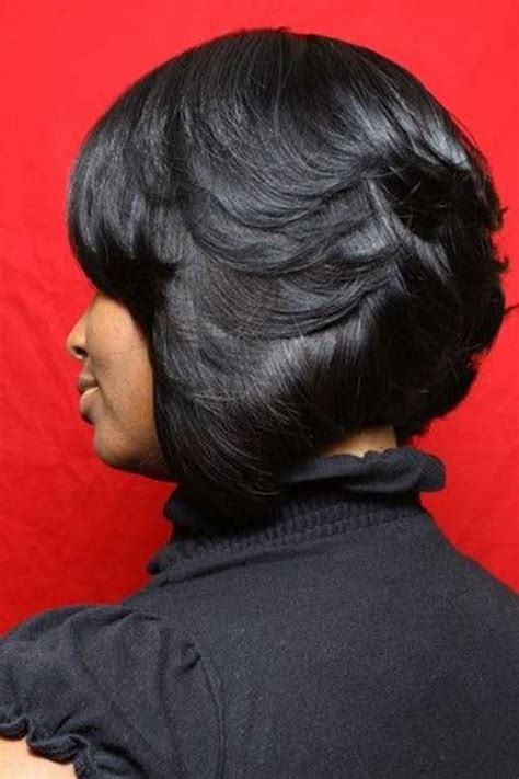 10 Layered Bob Hairstyles For Black Women Short