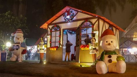 Casa Do Papai Noel Faz Sucesso Entre As Crianças No Palácio De Cristal