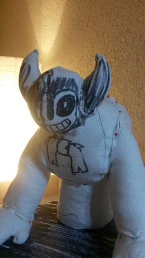 He doesn't speak but he does make groans and moans. Beast Bendy Prototype plush | Bendy and the Ink Machine Amino