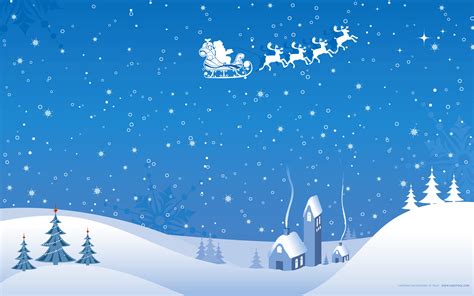 Free Download Christmas Cartoon Wallpapers On Wallpaperplay
