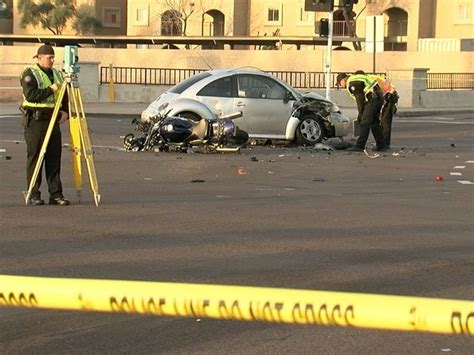 Motorcyclist Dead After Being Struck By Vehicle In Scottsdale Abc15 Arizona