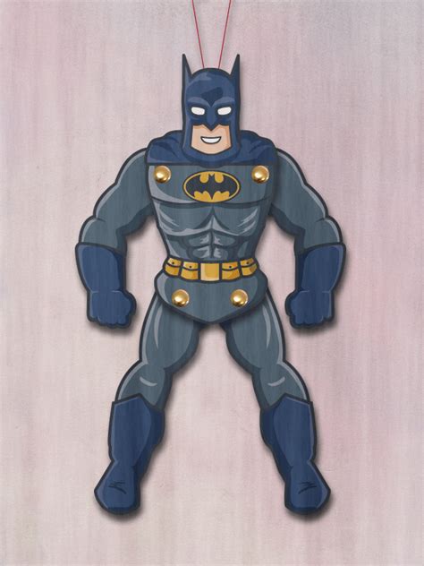 Batman Goes Jumping Jack M Gulin Papercrafts Prints And More