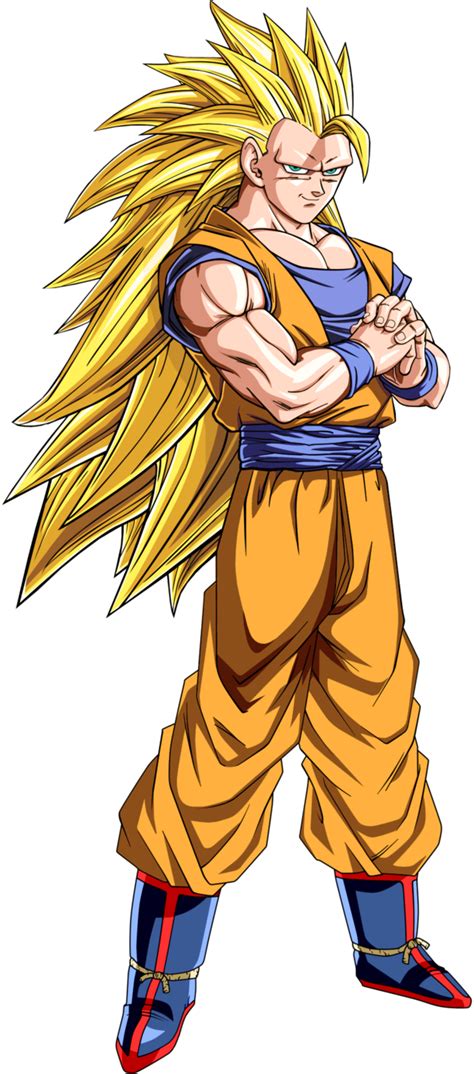 Imagen Goku Super Saiyajin Fase 3png Dragon Ball Wiki Fandom