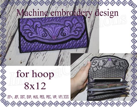 Wallet In The Hoop X Products Swak Embroidery